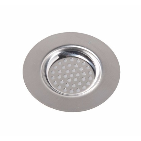 4x Stainless steel sink strainers 2x 2 pieces