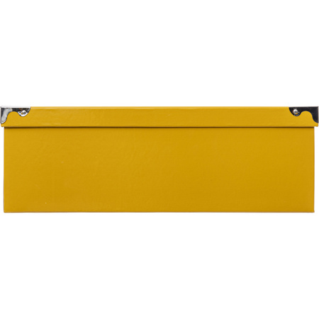 5Five Opbergdoos/box - geel - L32 x B21.5 x H12 cm - Stevig karton - Yellowbox