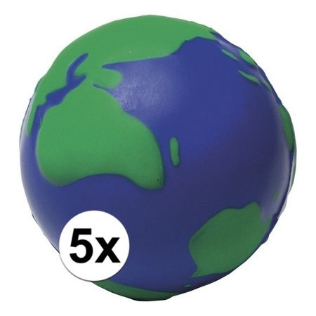 Opblaas wereldbol 50 cm - Earth/de - warenhuis