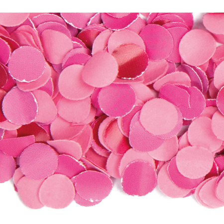 5x zakjes van 100 gram party confetti kleur roze