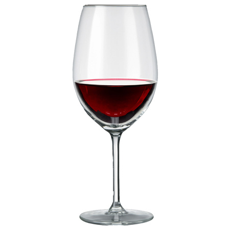 6x Luxe wijnglazen voor rode wijn 360 ml