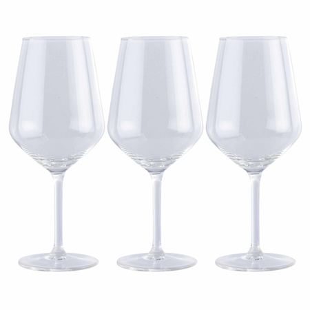 Wine glasses red 6 pieces 530 ml