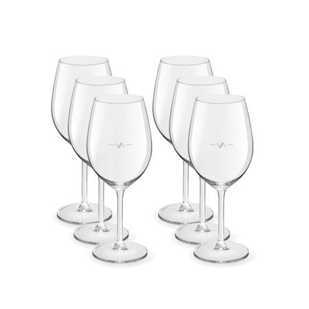 6x Wineglasses for red wine 530 ml Esprit