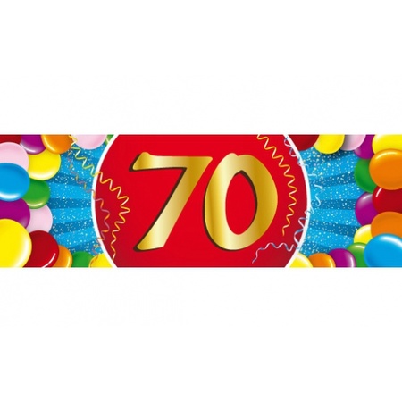 2x 70 year Flagline + balloons