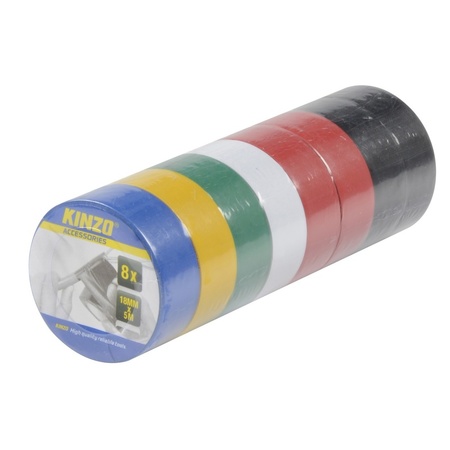 8x Isolate tape 18 mm x 5 meter