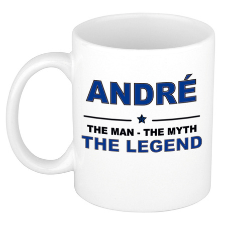 Andre The man, The myth the legend name mug 300 ml