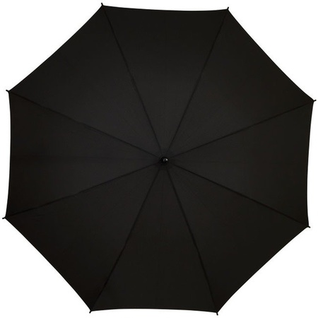 Automatische storm paraplu zwart/blauw 58 cm