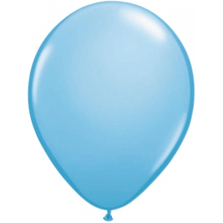 Ballonnen lichtblauw 150x stuks