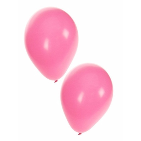 Ballonnen lichtroze 50 stuks