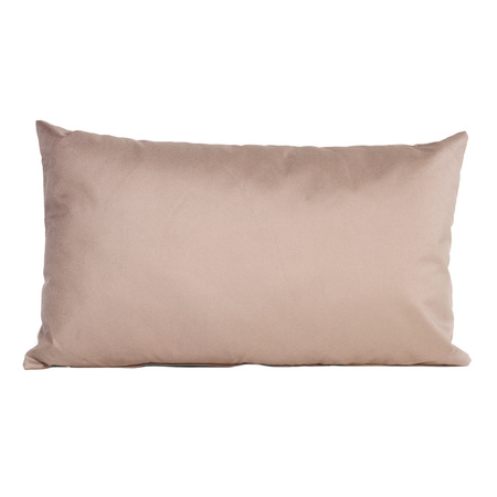 Pillows for garden/house in taupe 30 x 50 cm