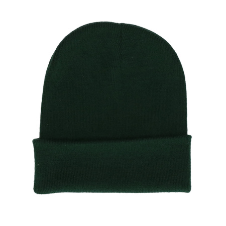 Basic winter hat dark green