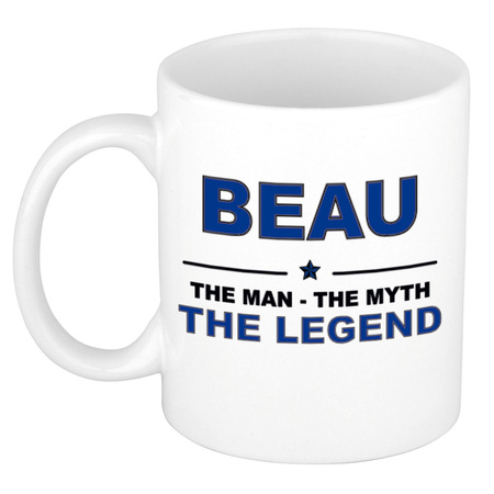 Beau The man, The myth the legend name mug 300 ml
