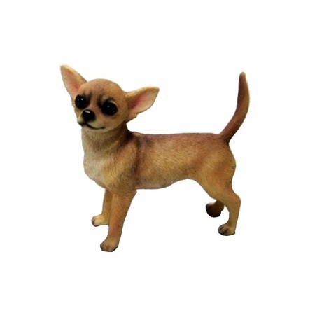 Statuette Chihuahua brown 10 cm