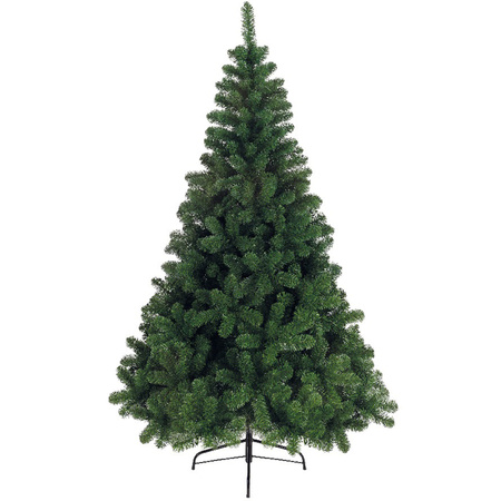 Bellatio Decorations kunst kerstboom/kunstboom groen H210 cm