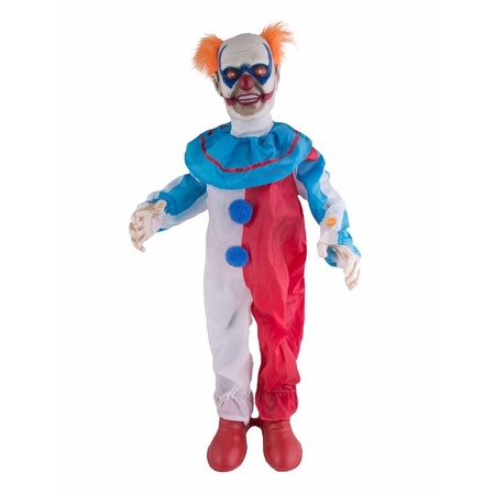 Horrorclown 95 cm with movement and sound