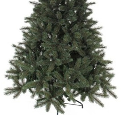 Black Box kunstboom/kunst kerstboom - 215 cm - groen -1282 tips - Kunst kerstbomen