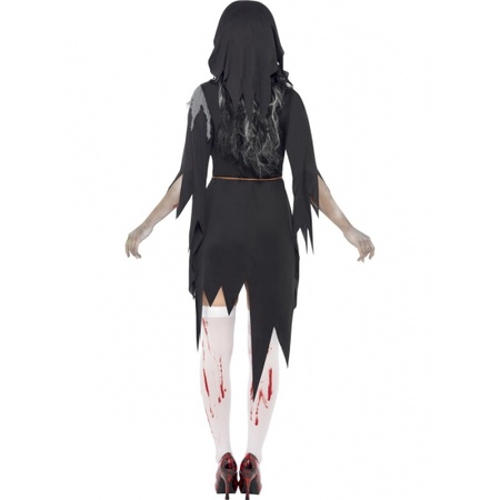 Bloody zombie nun costume