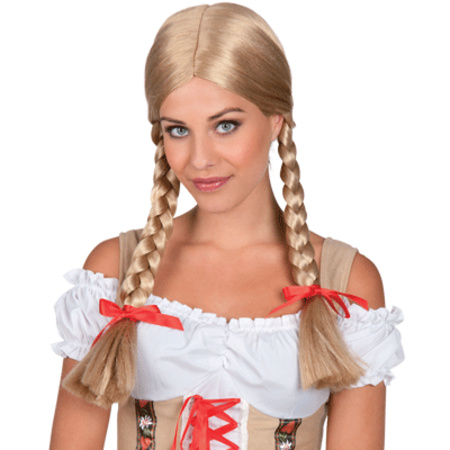 Willen Lijken Vruchtbaar Blonde Heidi Oktoberfest pruik - Bierfeest Tiroler/Duitse pruiken -  Bellatio warenhuis