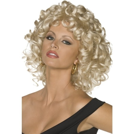 gazon Auroch Machtig Blonde Sandy Grease pruik voor dames - Jaren 50 accessoires - Bellatio  warenhuis