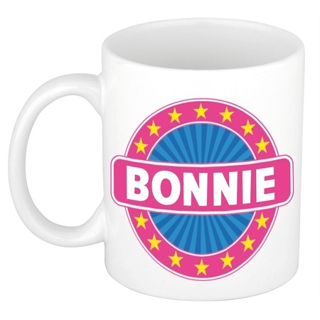 Bonnie naam koffie mok / beker 300 ml