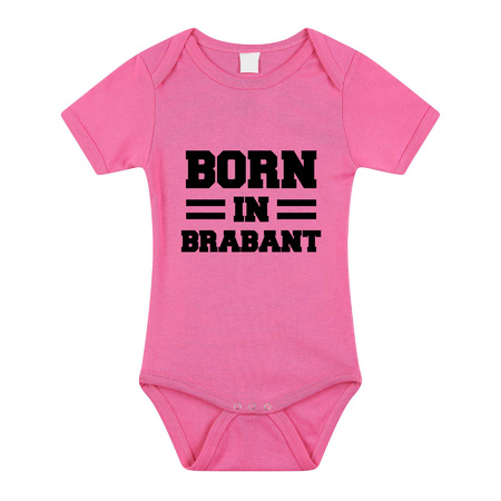 Born in Brabant cadeau baby rompertje roze meisjes