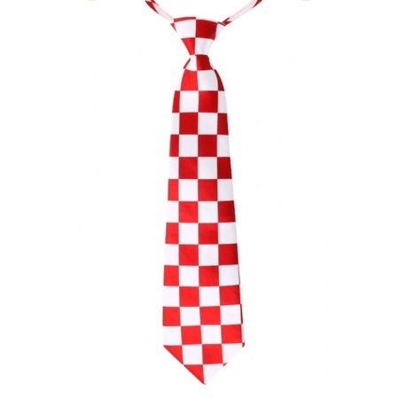 Brabant thema kleur carnaval verkleedset pet en stropdas