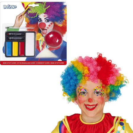 Clown verkleed set compleet voor kinderen