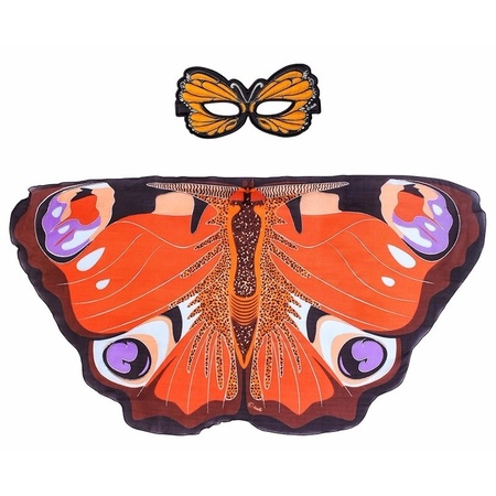 Peacock butterfly dress up set for girls
