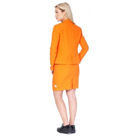 Ladies business suit orange