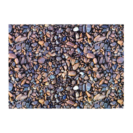 Decoratie plakfolie - kiezel steentjes patroon - 45 cm x 200 cm - zelfklevend