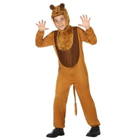 Dierenpak leeuw/leeuwen verkleed kostuum voor kinderen