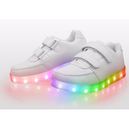 schors Uitmaken klem Disco LED kinderschoenen maat 26 - Kinder schoenen/laarzen - Bellatio  warenhuis