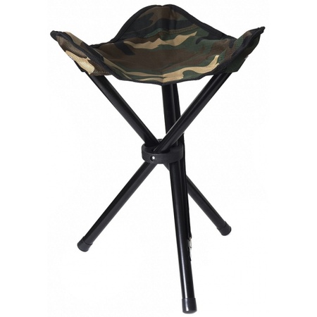 Tripod foldable stool camouflage H40 cm