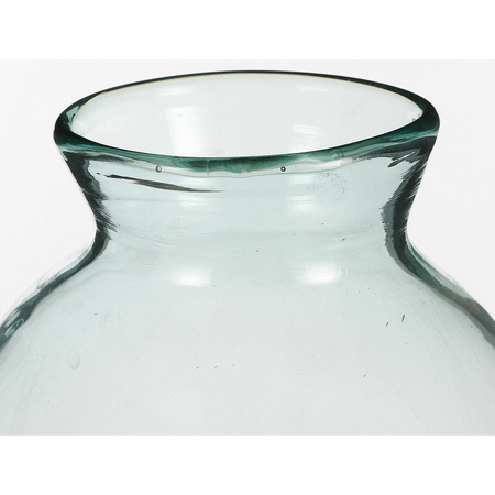 Fles vazen Florine 22 x 44 cm transparant gerecycled glas