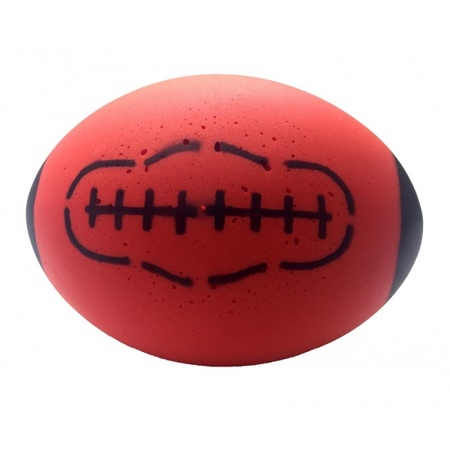 Foam rugby ball red 24 cm