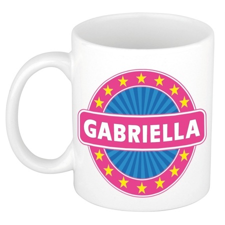 Gabriella naam koffie mok / beker 300 ml