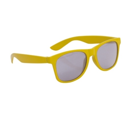 Yellow kids party- and sunglasses