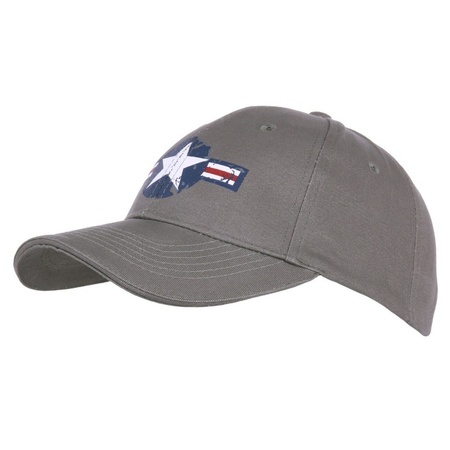 Gray USA army baseball cap