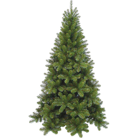 Groene kunst kerstboom/kunstboom 196 tips 120 cm