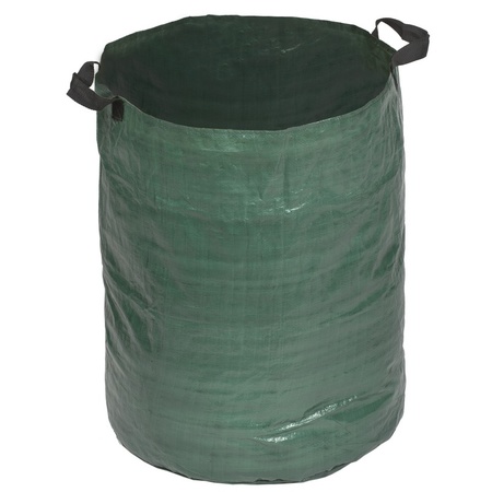 Groene tuinafvalzakken opvouwbaar 120 liter