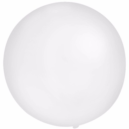 Extra large size balloon diameter 60 cm white