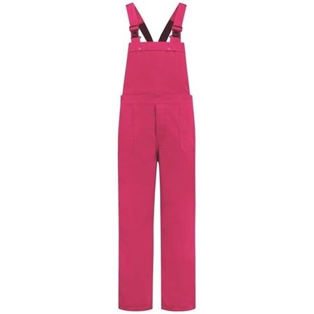 Big size fuchsia dungarees for adults