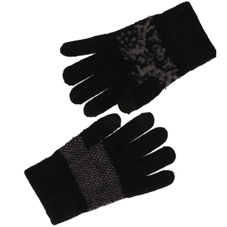 Handschoenen Nordic/zwart voor dames