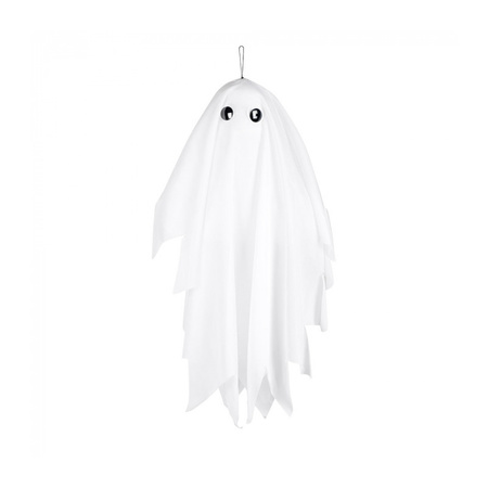 Hanging horror decoration ghost 48 cm with movement and sound