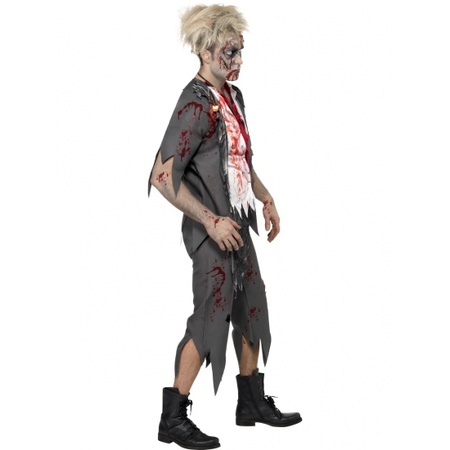 High school zombie kostuum voor heren