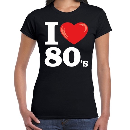 I love 80s t-shirt black women