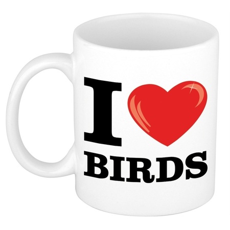 I Love Birds mug 300 ml