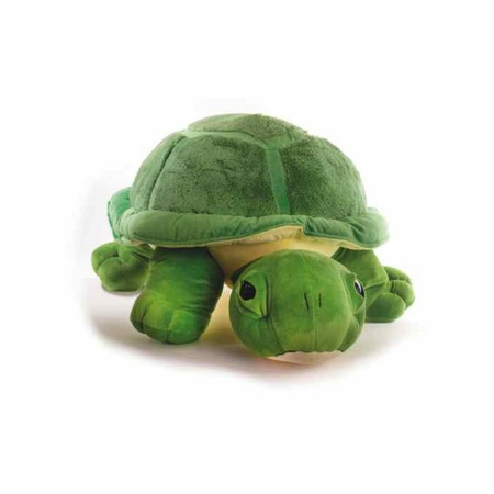 Soft toy turtle for kids - green - 53 cm