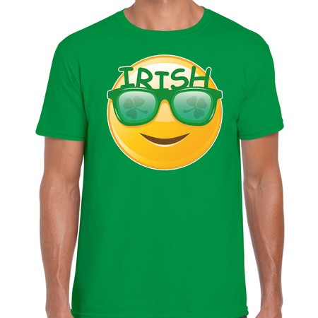 Irish emoticon / St. Patricks Day t-shirt green men