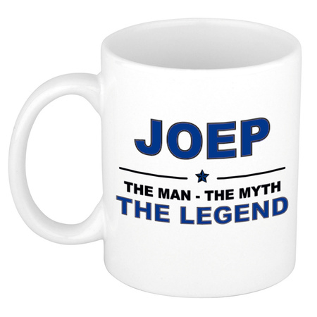 Joep The man, The myth the legend name mug 300 ml